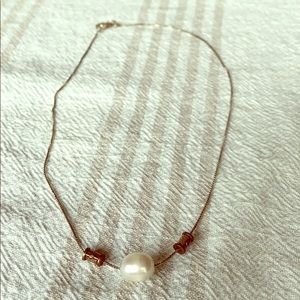 N3399 Retired Silpada Simple Pearl Necklace